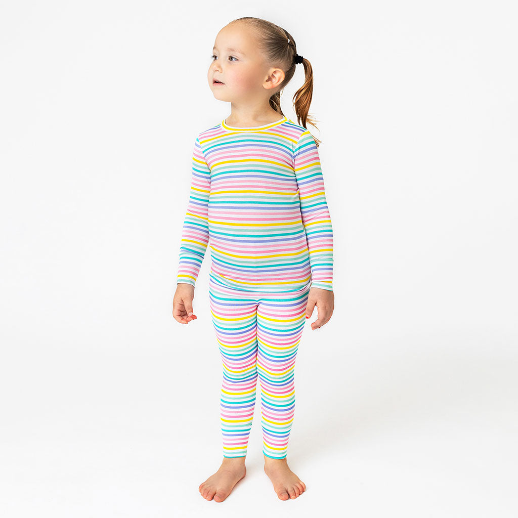 Posh Stripe Classic Pajama Set