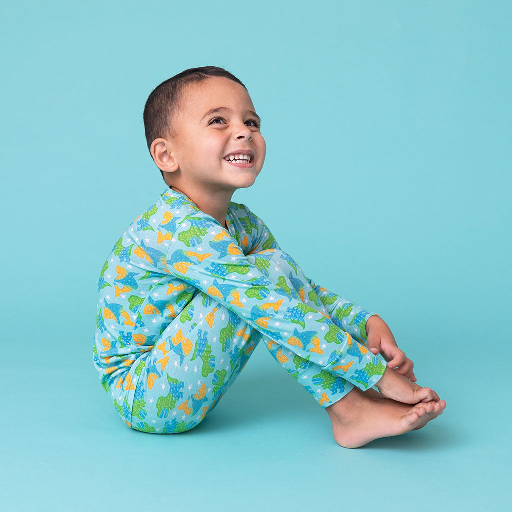 Shark & Dino Pop Classic Pajama Set