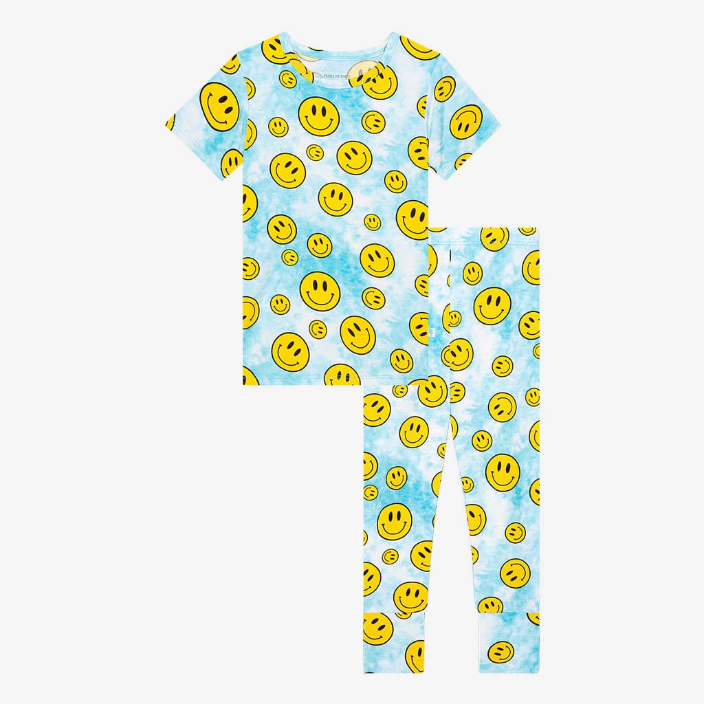 Happy Tie Dye Classic Pajama Set