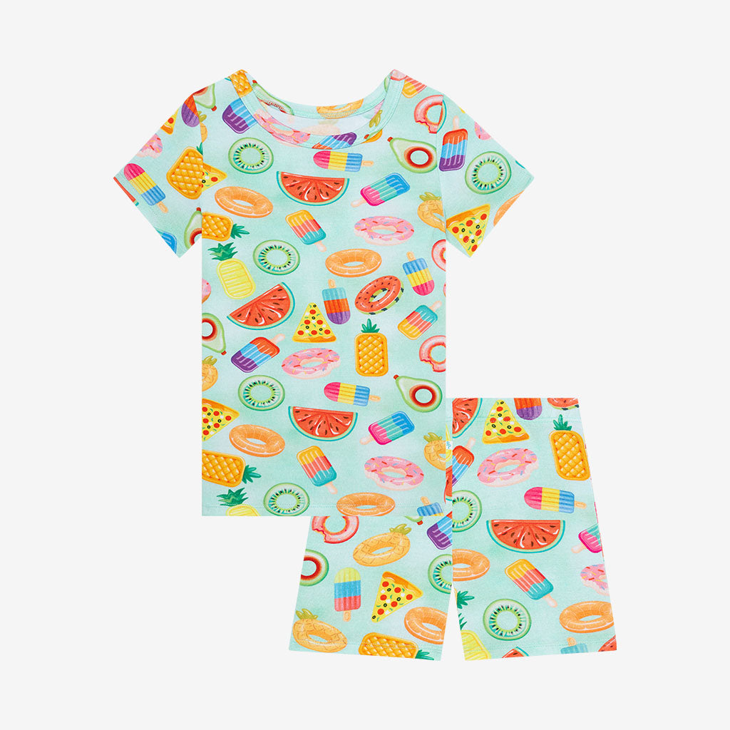 Food Floatie Fun Classic Pajama Short Set
