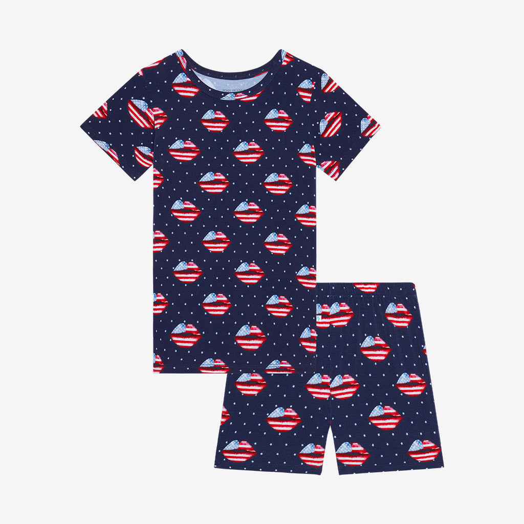 July Kisses Classic Pajama Short Set