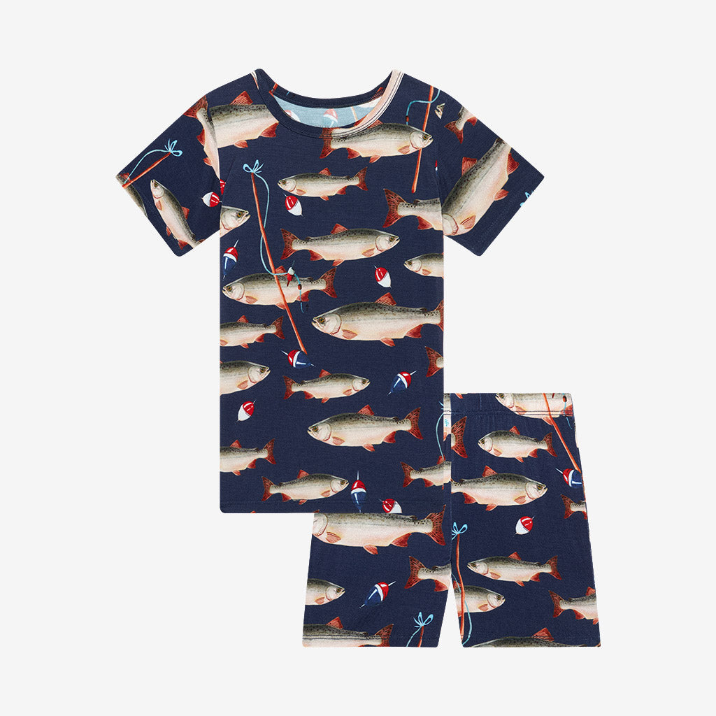 Posh Fishing Classic Pajama Short Set