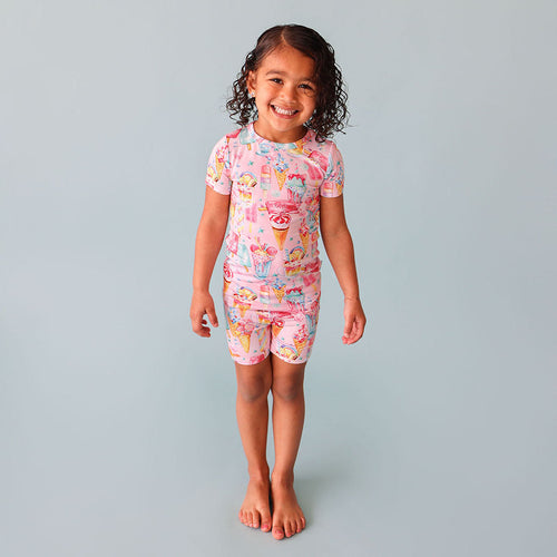 Priscilla Classic Pajama Short Set