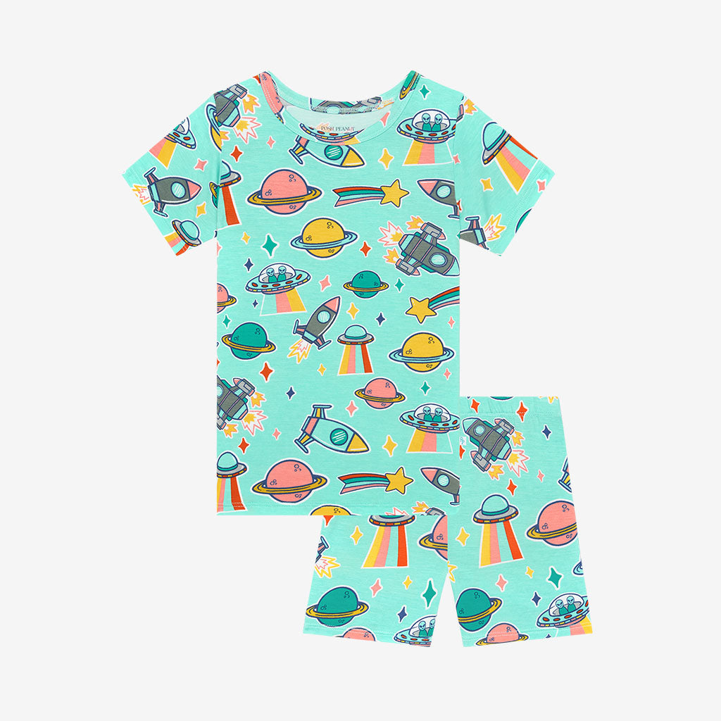 UFO Classic Pajama Short Set
