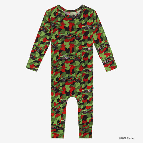 Muscle Bound™ Camo Long Sleeve Romper