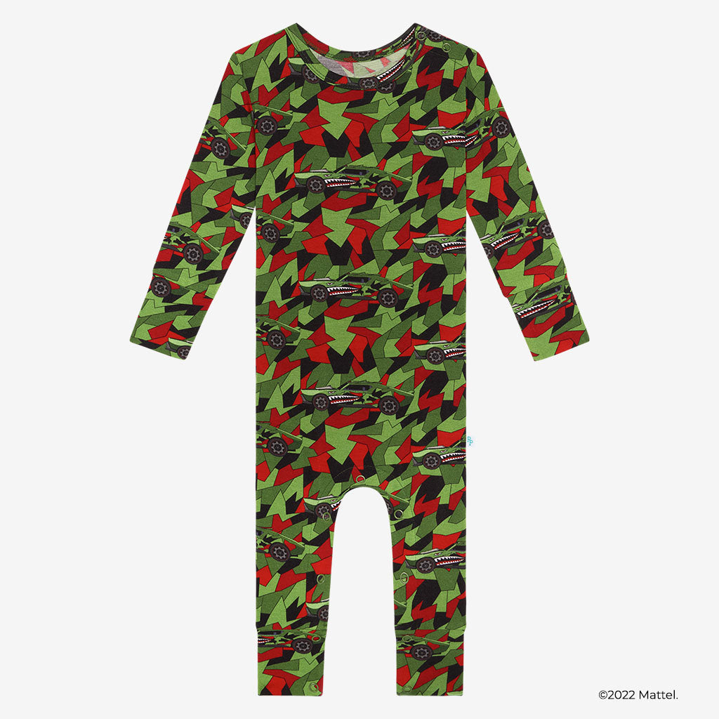 Muscle Bound™ Camo Long Sleeve Romper