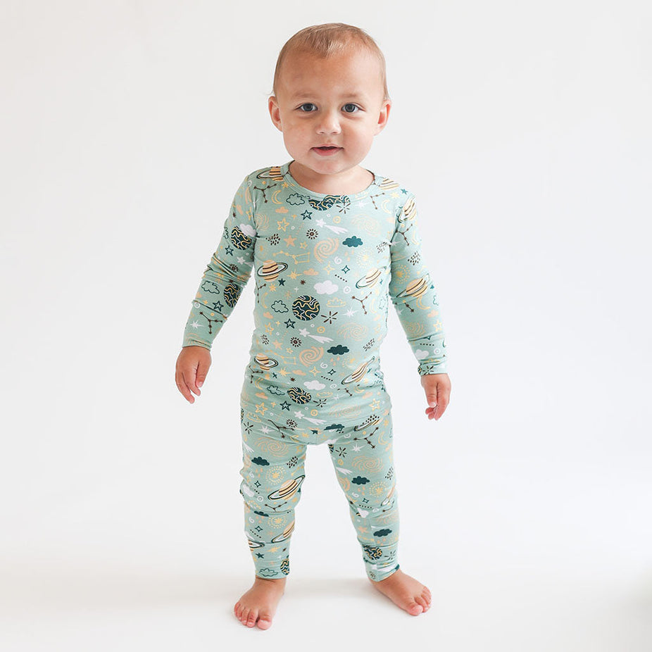 To The Stars Long Sleeve Romper
