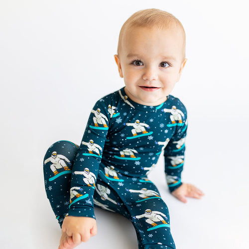 Yeti Long Sleeve Romper