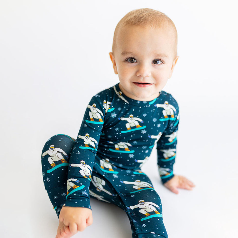 Yeti Long Sleeve Romper