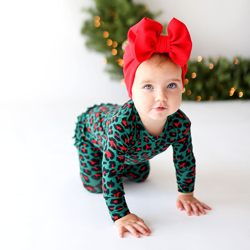 Terelle Long Sleeve Ruffled Romper