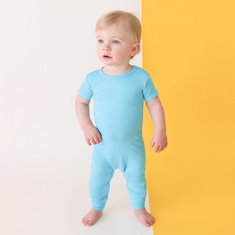 River Blue Short Sleeve Romper