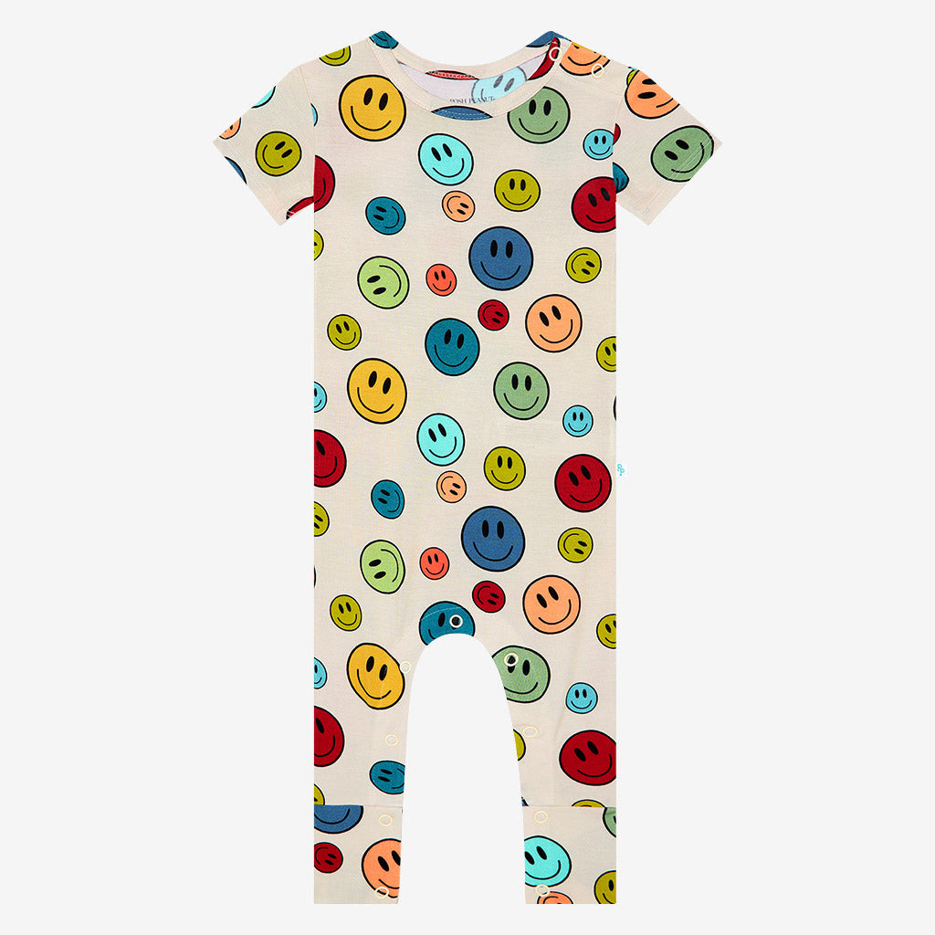 Simon Short Sleeve Romper