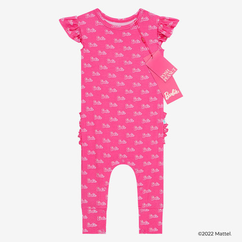 Barbie™ Ruffled Cap Sleeve Romper