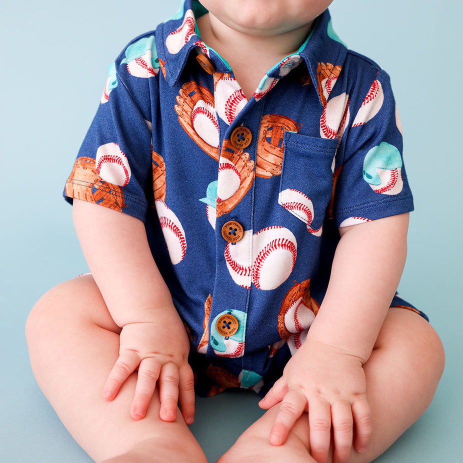 Homer Short Sleeve Collared Henley Shortall