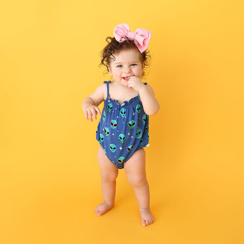 Area 51 Sleeveless Bubble Romper