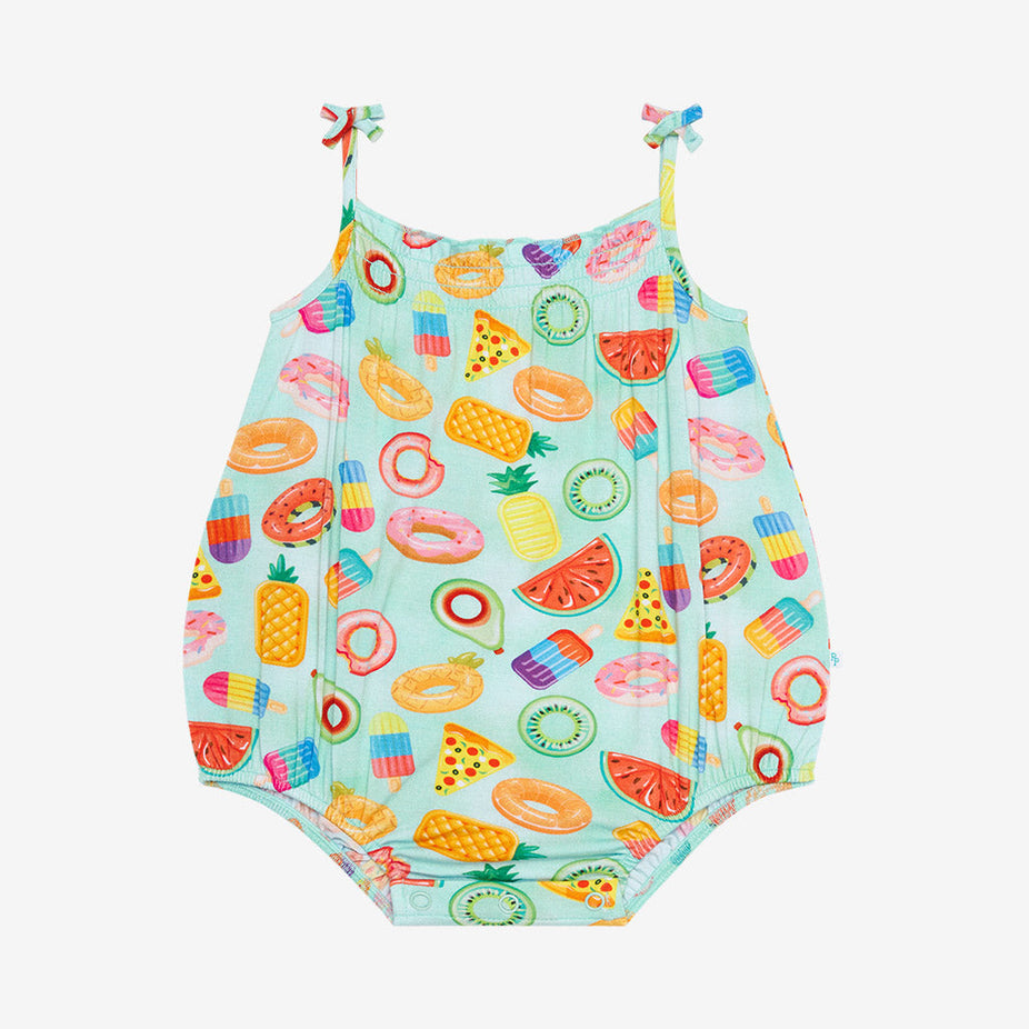 Food Floatie Fun Sleeveless Bubble Romper