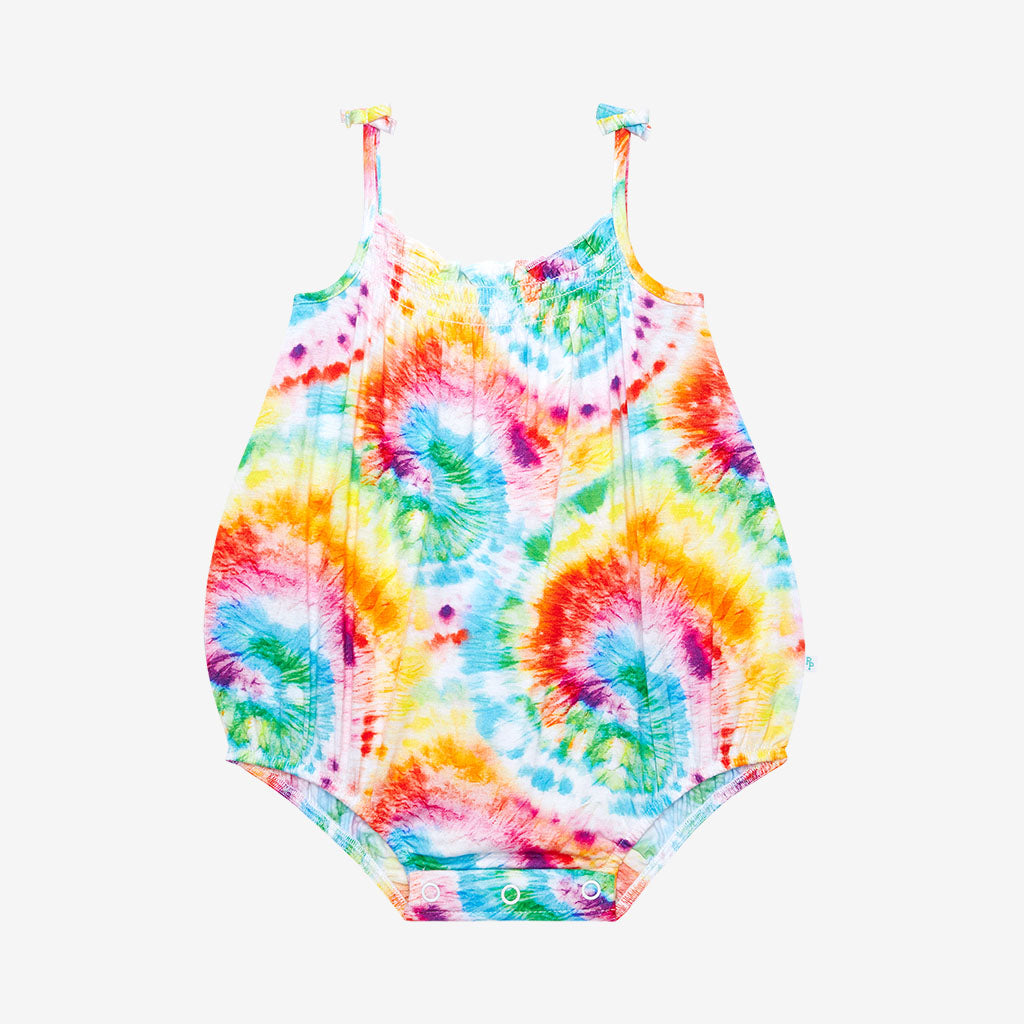 Totally Tie Dye Sleeveless Bubble Romper