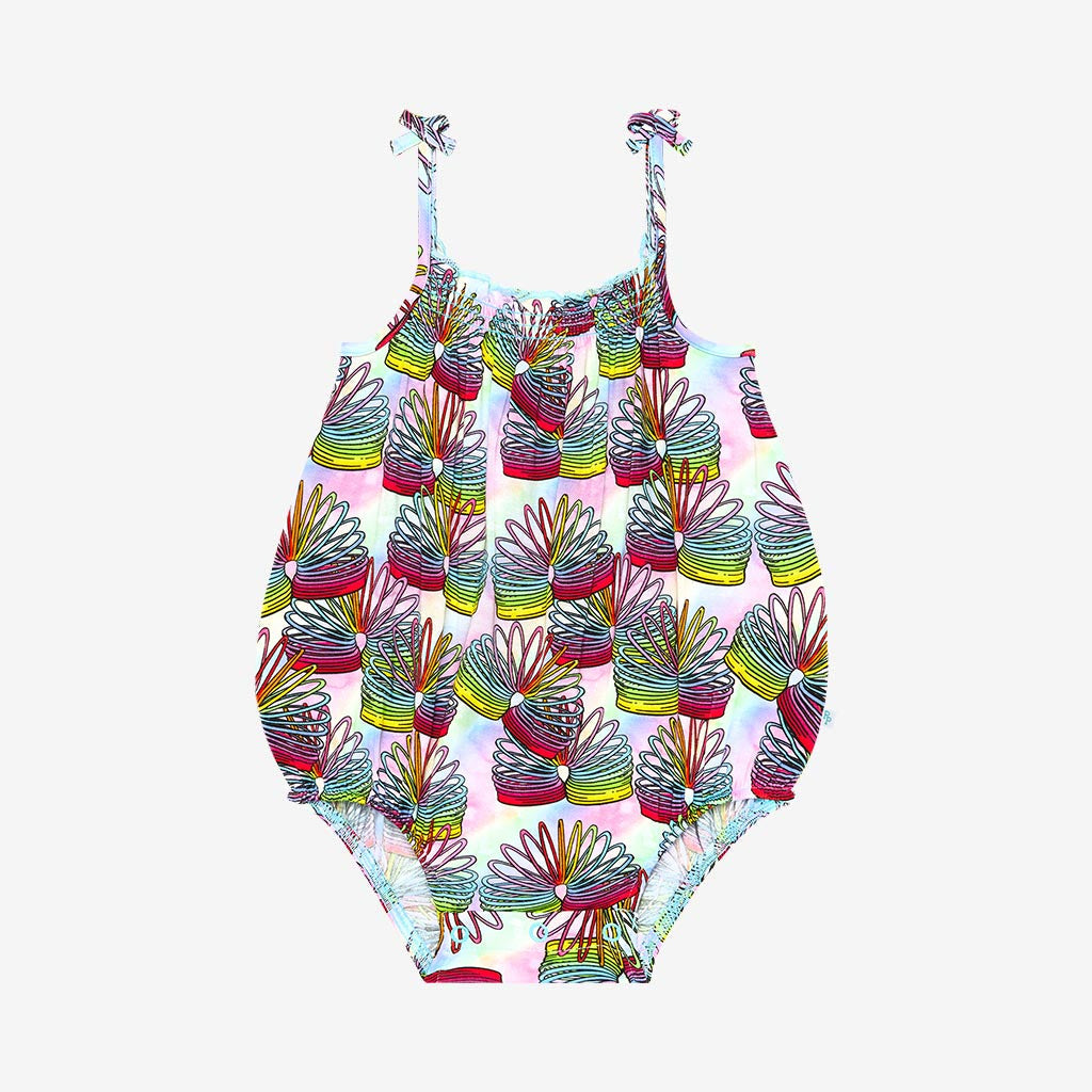 Totally Nineties Sleeveless Bubble Romper
