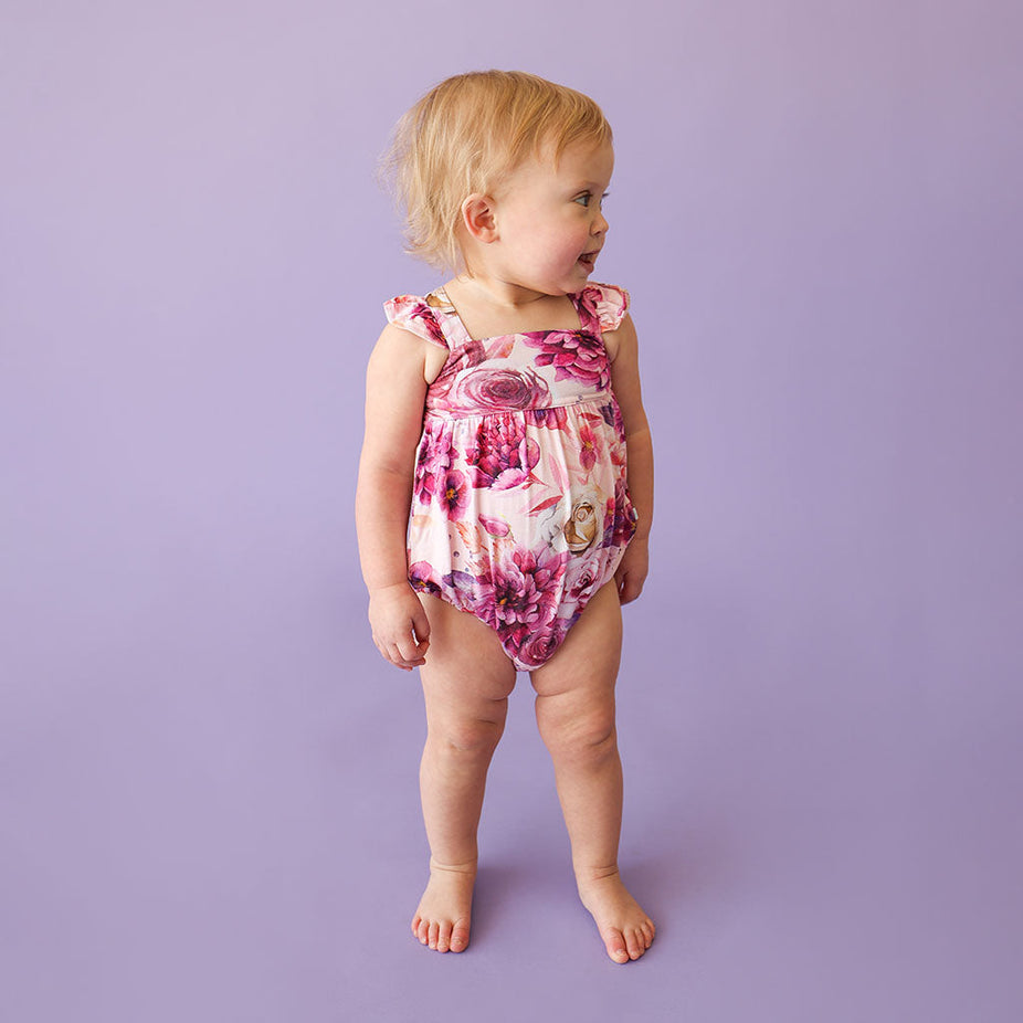 Amira Ruffled Bubble Romper