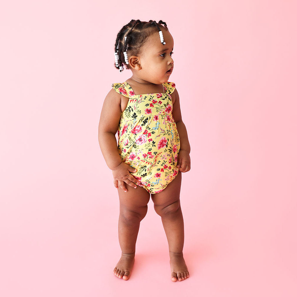 Kina Ruffled Bubble Romper