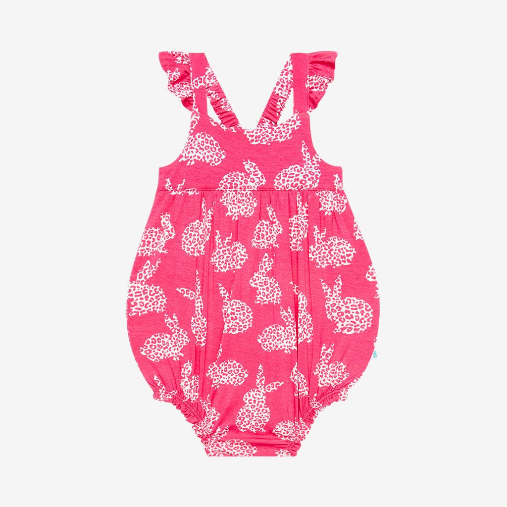 Lana Bunny Ruffled Bubble Romper