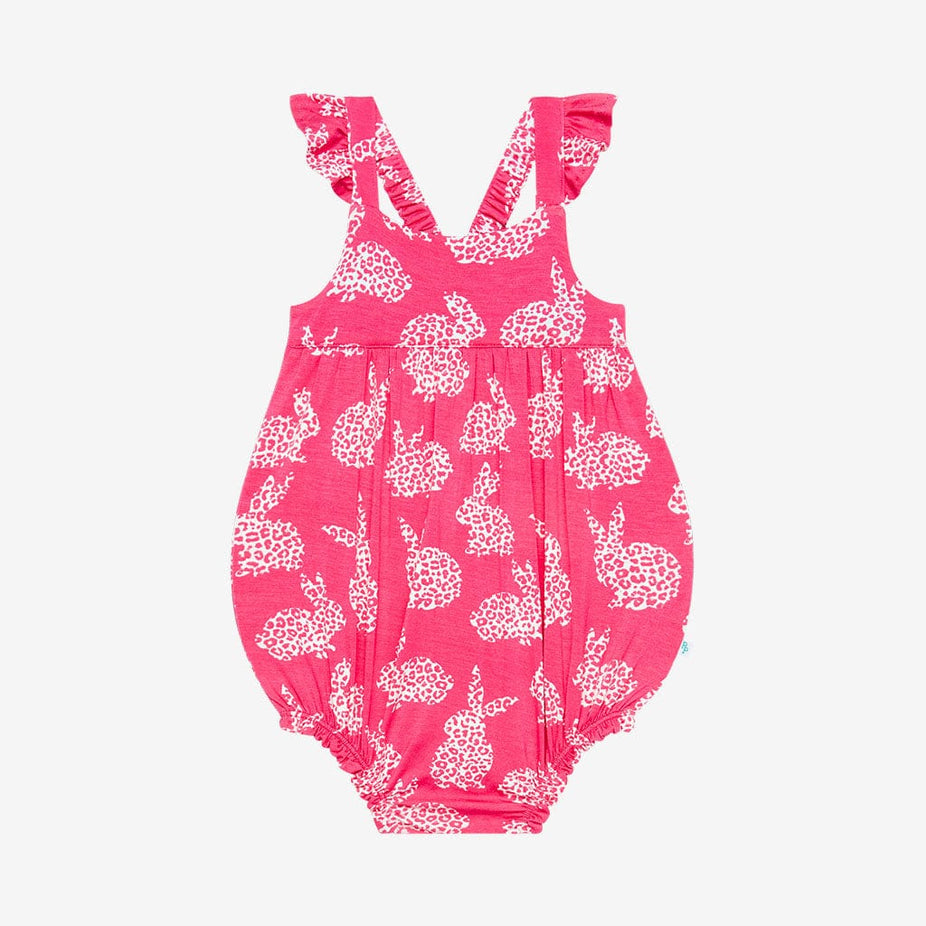 Lana Bunny Ruffled Bubble Romper