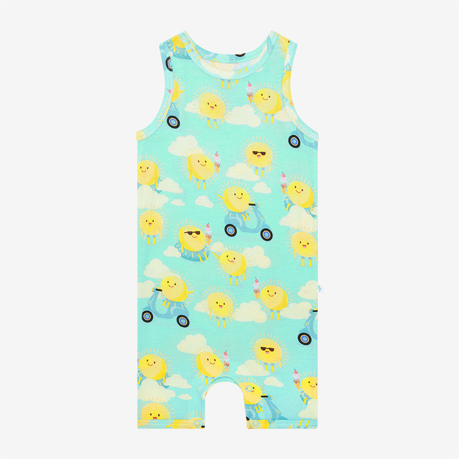 Dylan Racerback Short Romper