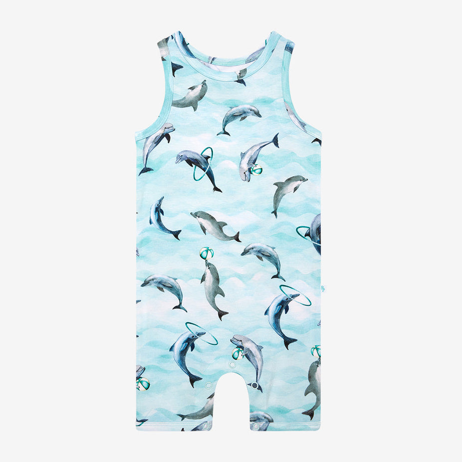 Skipper Racerback Short Romper