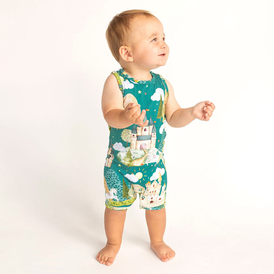 Stirling Racerback Short Romper