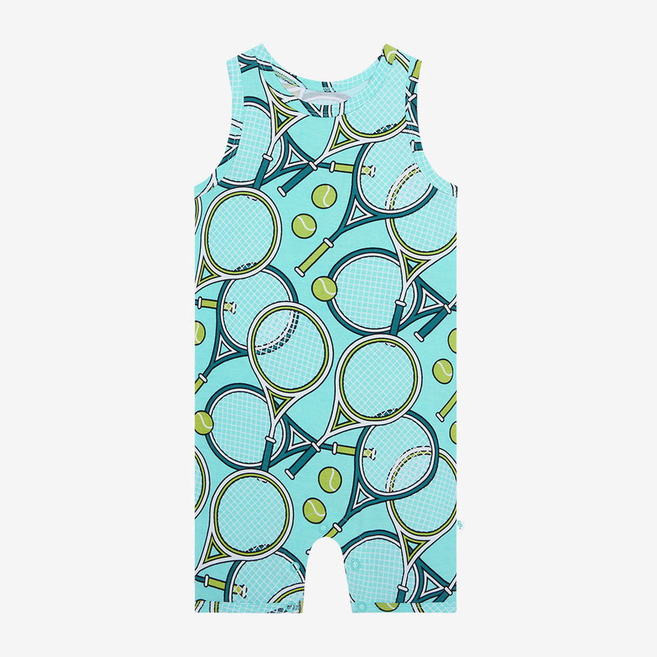 Tennis Racerback Short Romper