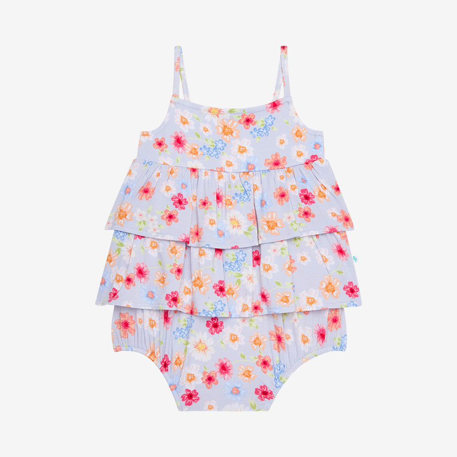 Carissa Ruffled Bubble Romper