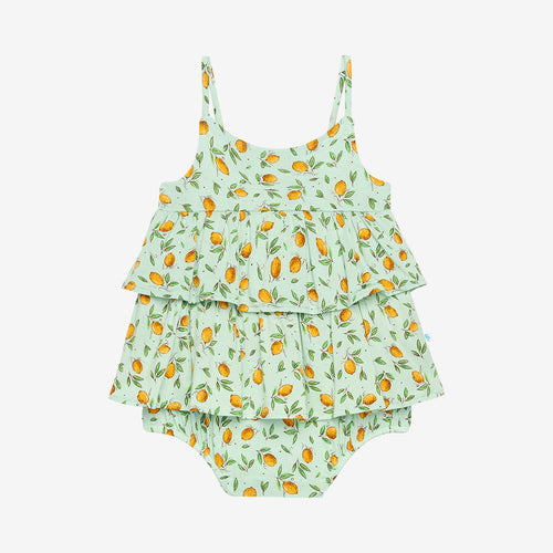 Chantal Ruffled Bubble Romper