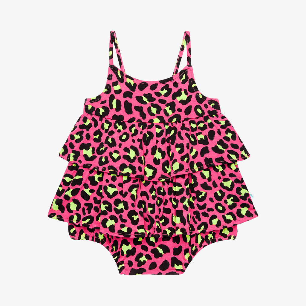 Calista Ruffled Bubble Romper