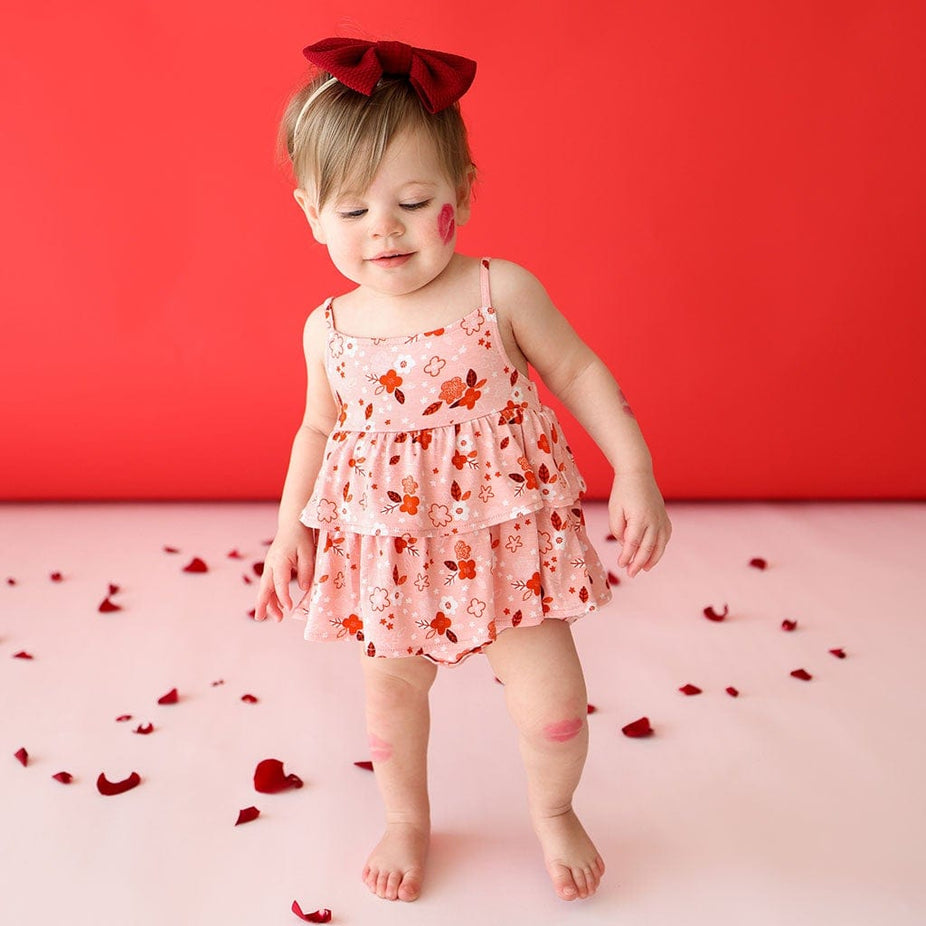 Darling Ruffled Bubble Romper