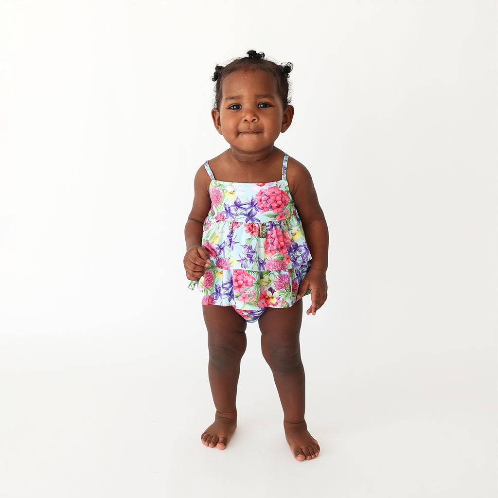Hadley Ruffled Bubble Romper