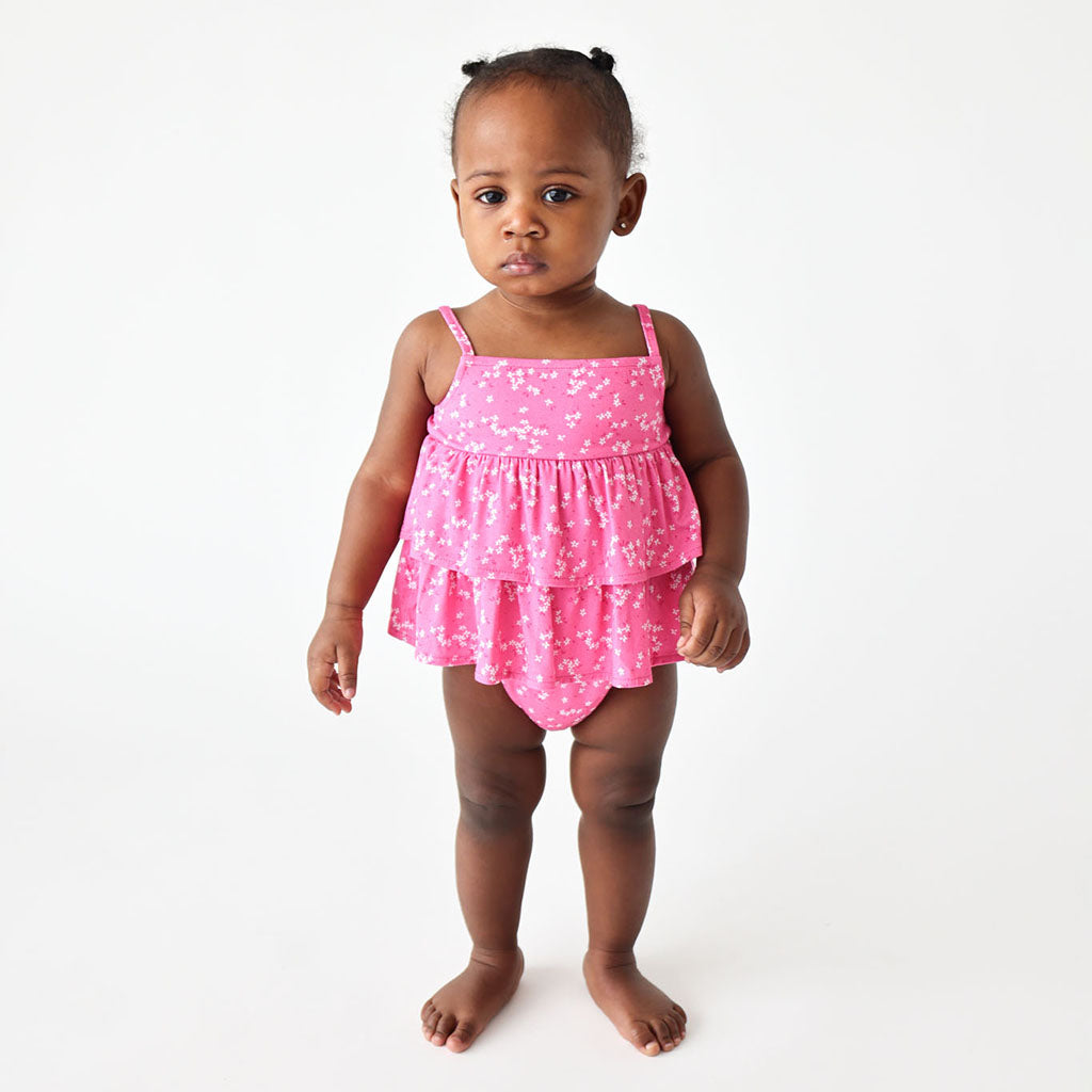 Janice Ruffled Bubble Romper