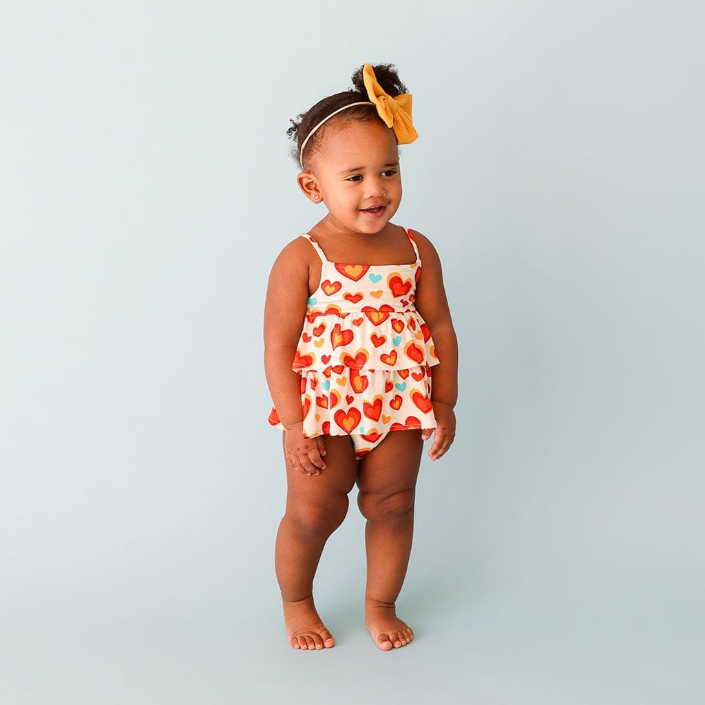 Robin Ruffled Bubble Romper
