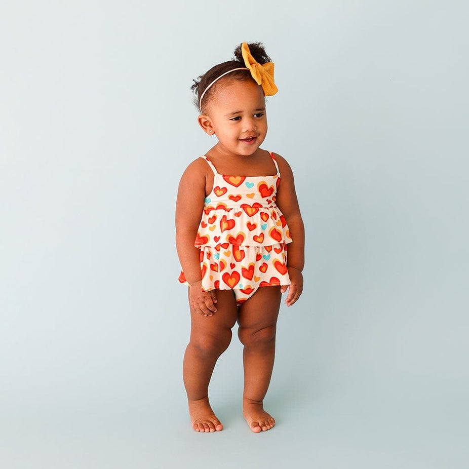 Robin Ruffled Bubble Romper