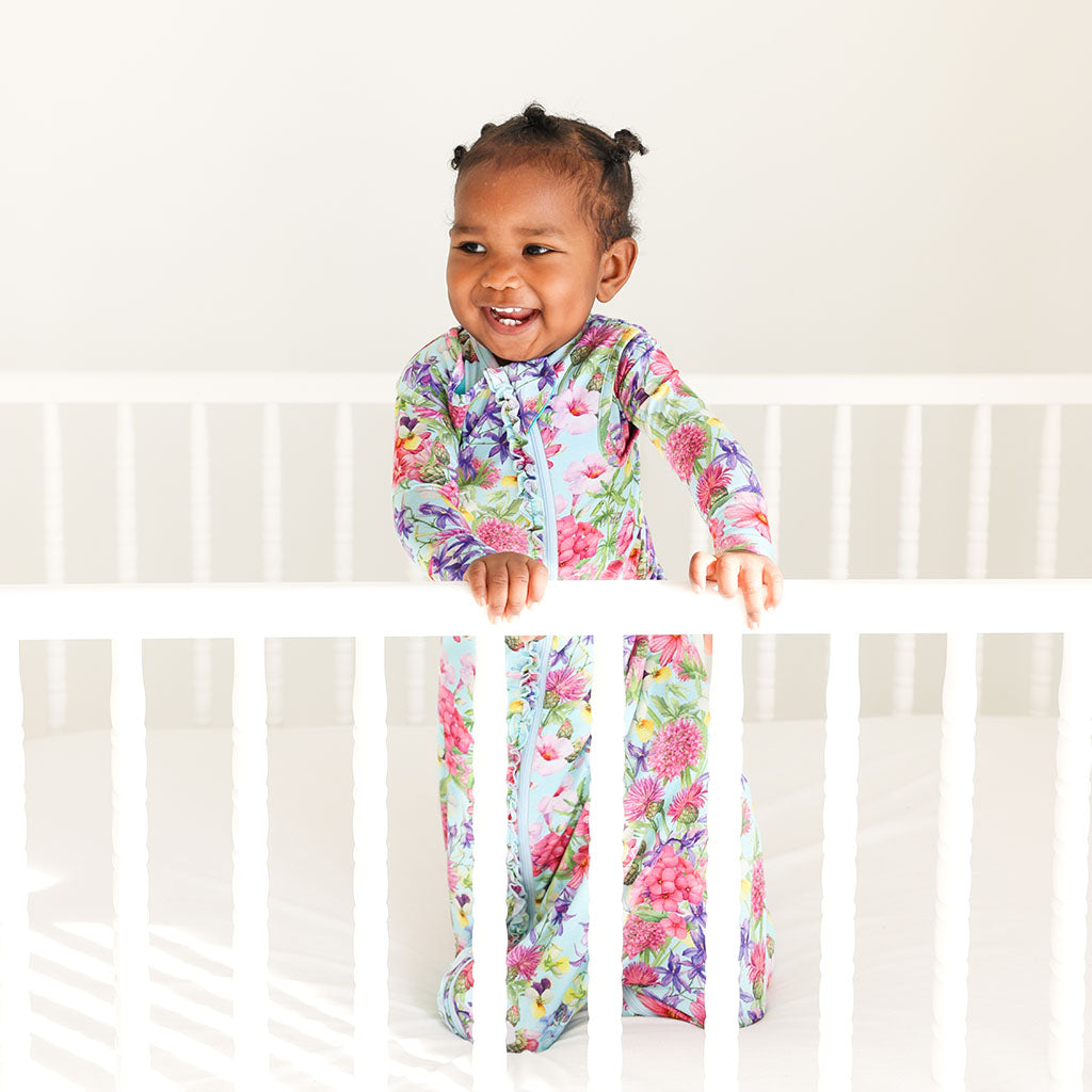 Hadley Sleeveless Ruffled Sleep Bag 1.0 Tog
