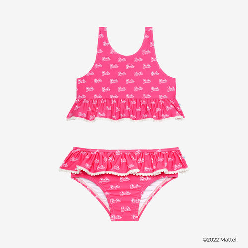 Barbie™ Ruffled Tankini Two Piece Swimsuit