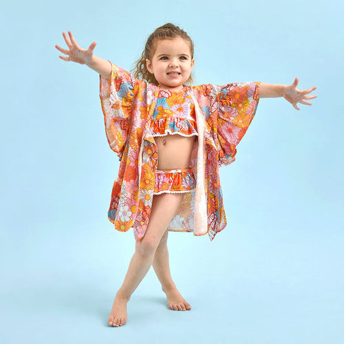 Meadow Kids' Ruffled Cover Up