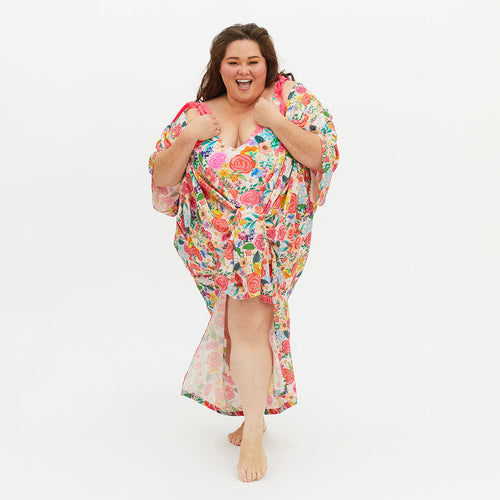 Petra Women's Kimono Cover Up