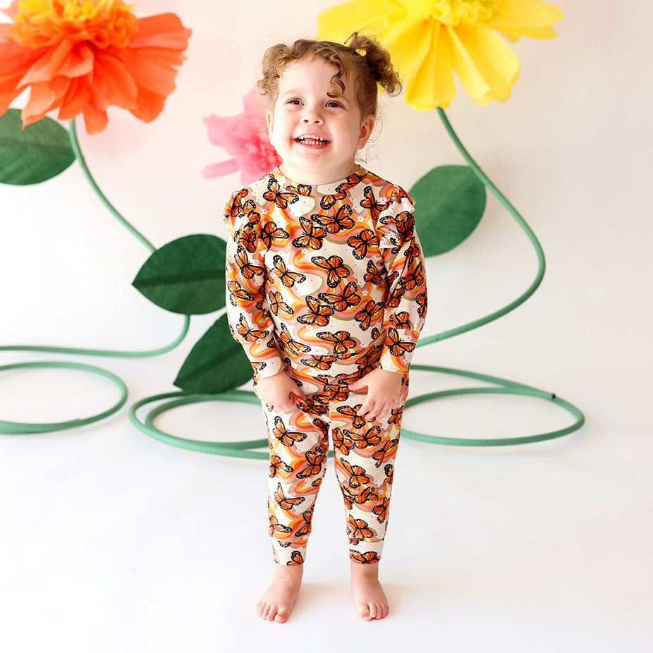 Bowie Balloon Sleeve Top Jogger Set