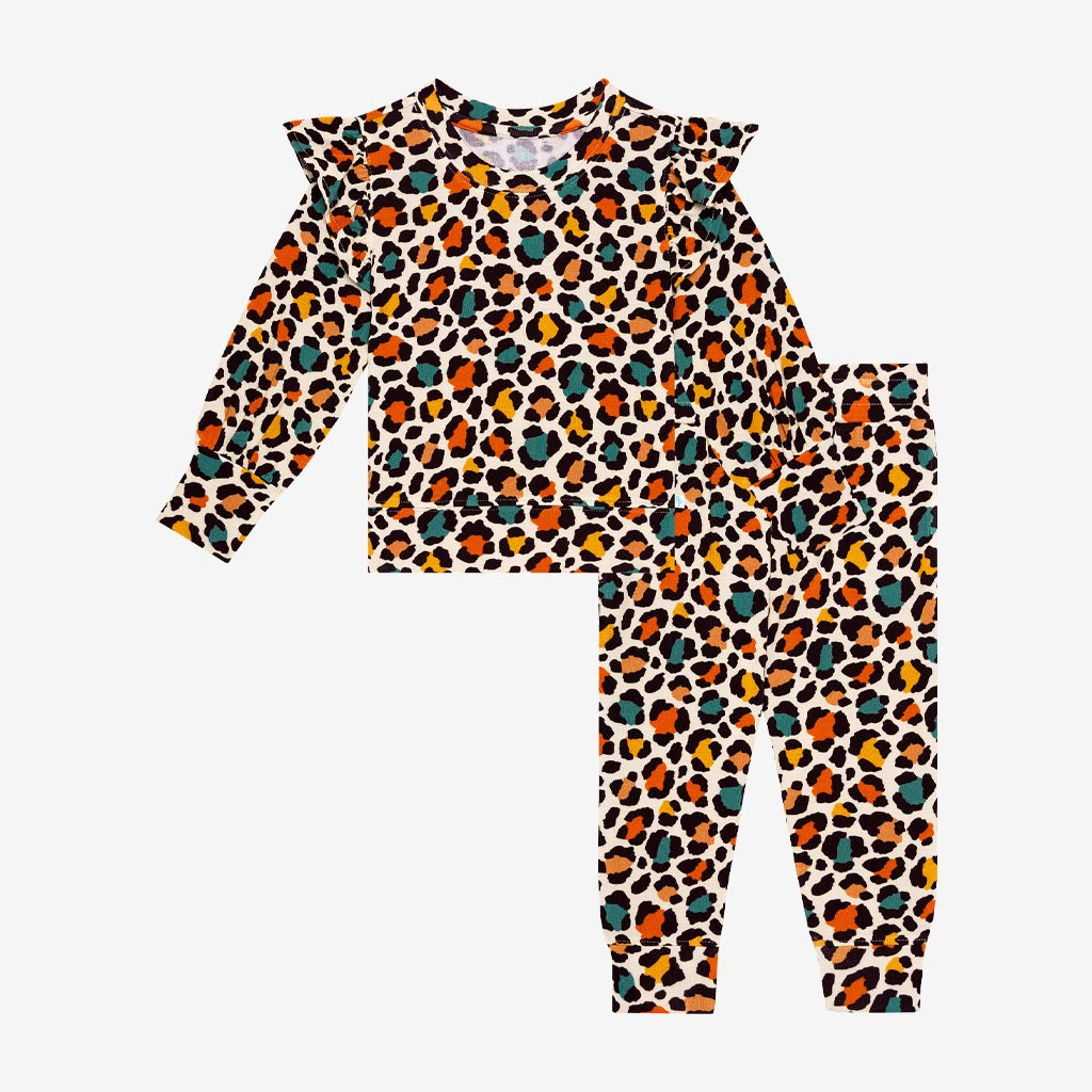Declan Balloon Sleeve Top Jogger Set