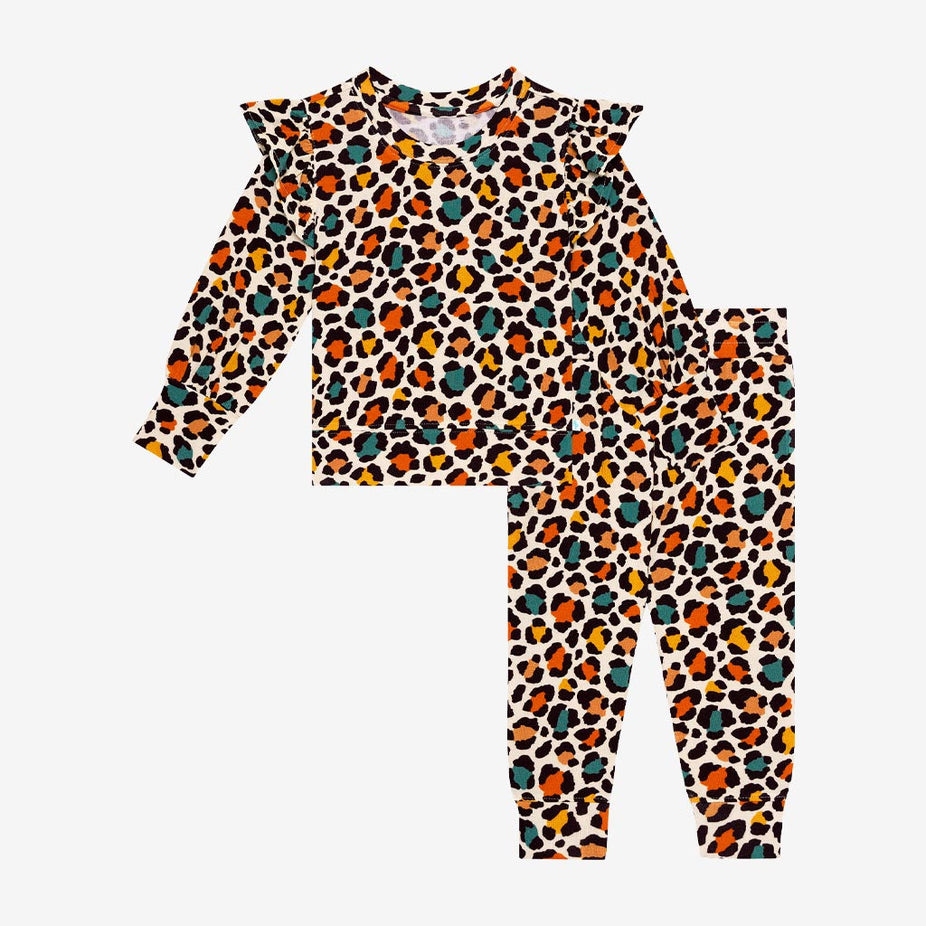 Declan Balloon Sleeve Top Jogger Set