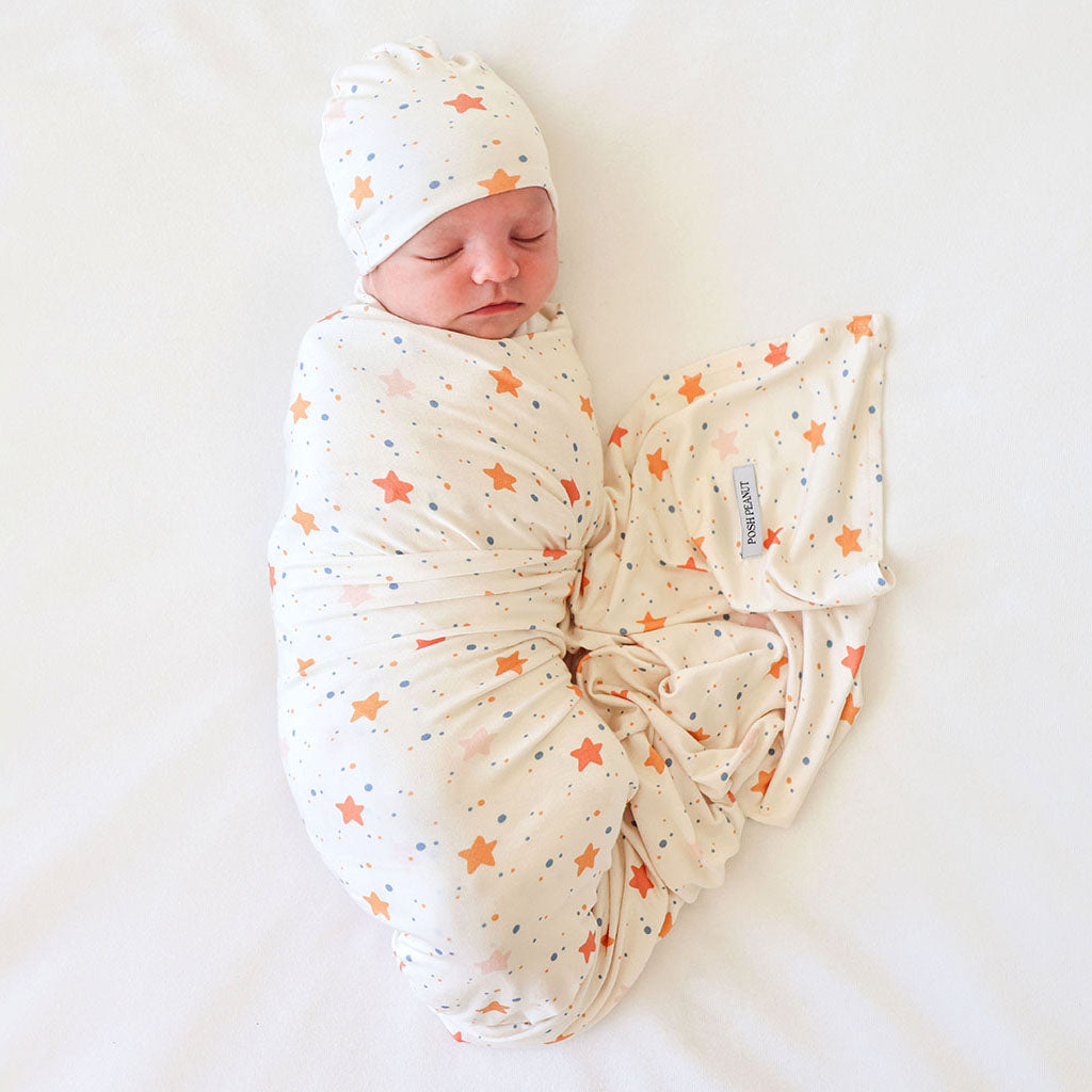 Jetson Swaddle Beanie Set