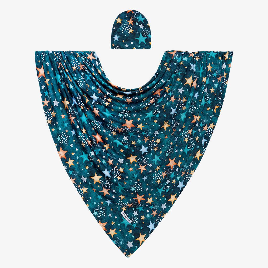 Rogan Swaddle Beanie Set
