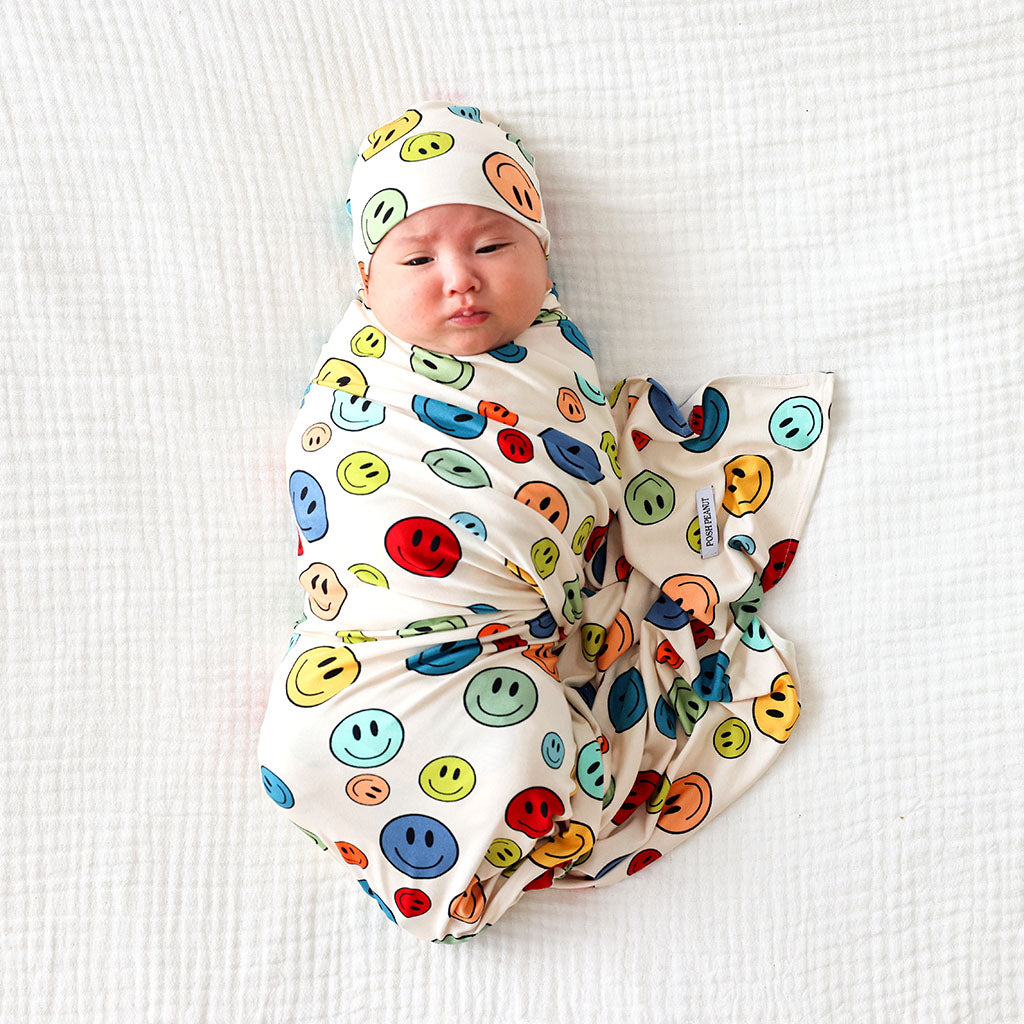 Simon Swaddle Beanie Set