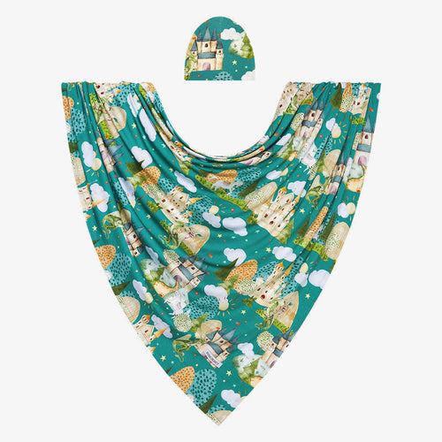 Stirling Swaddle Beanie Set