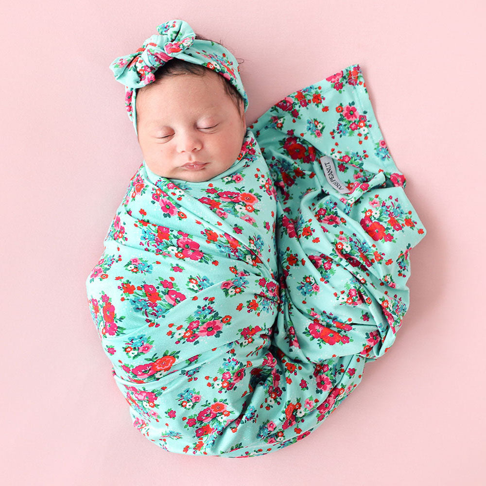 Adelina Swaddle Headband Set